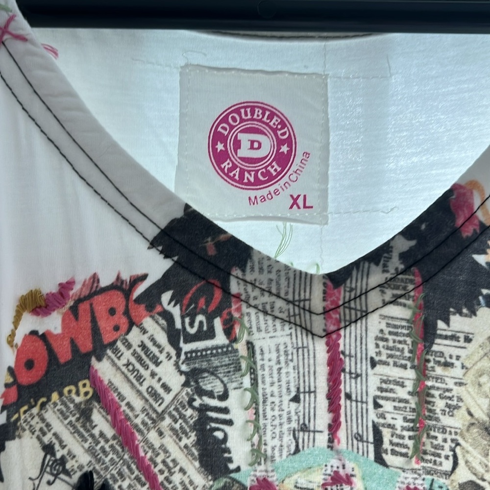 Vintage Double D Ranch Tee - Picture 3 of 3